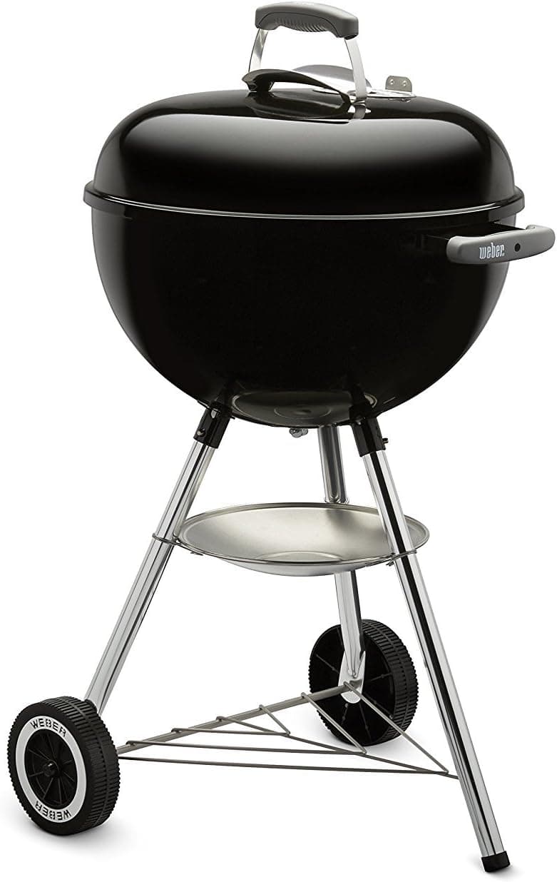 Weber Original Kettle Charcoal Grill, 18-Inch, Black