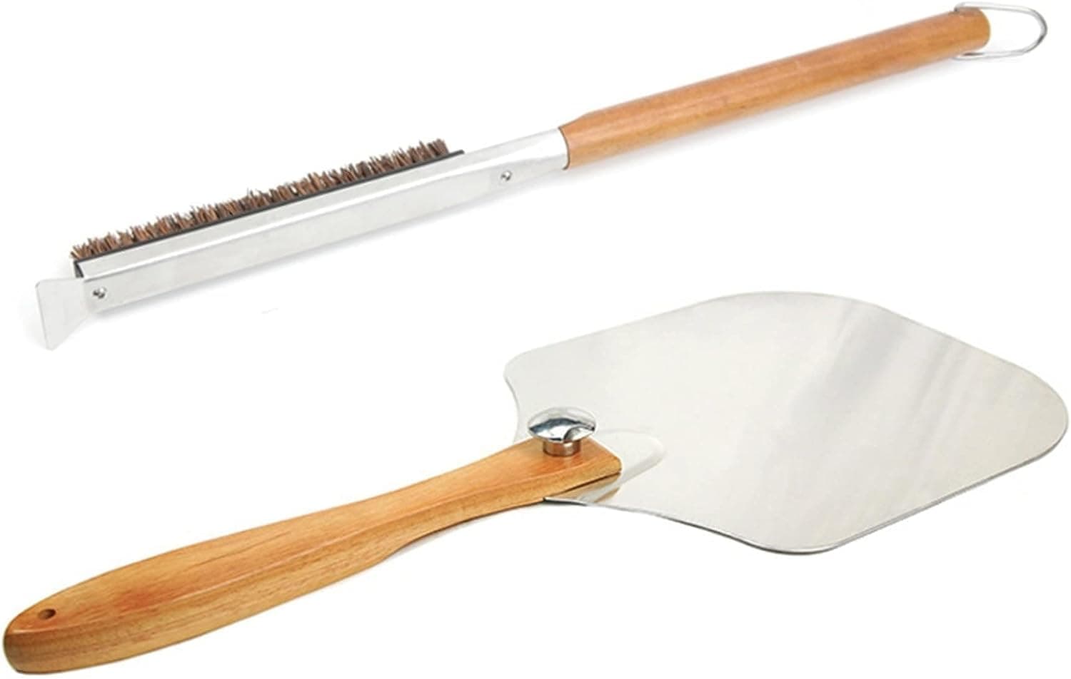 Pizzacraft Pizza Oven Accessories - Folding Peel & Stone Brush