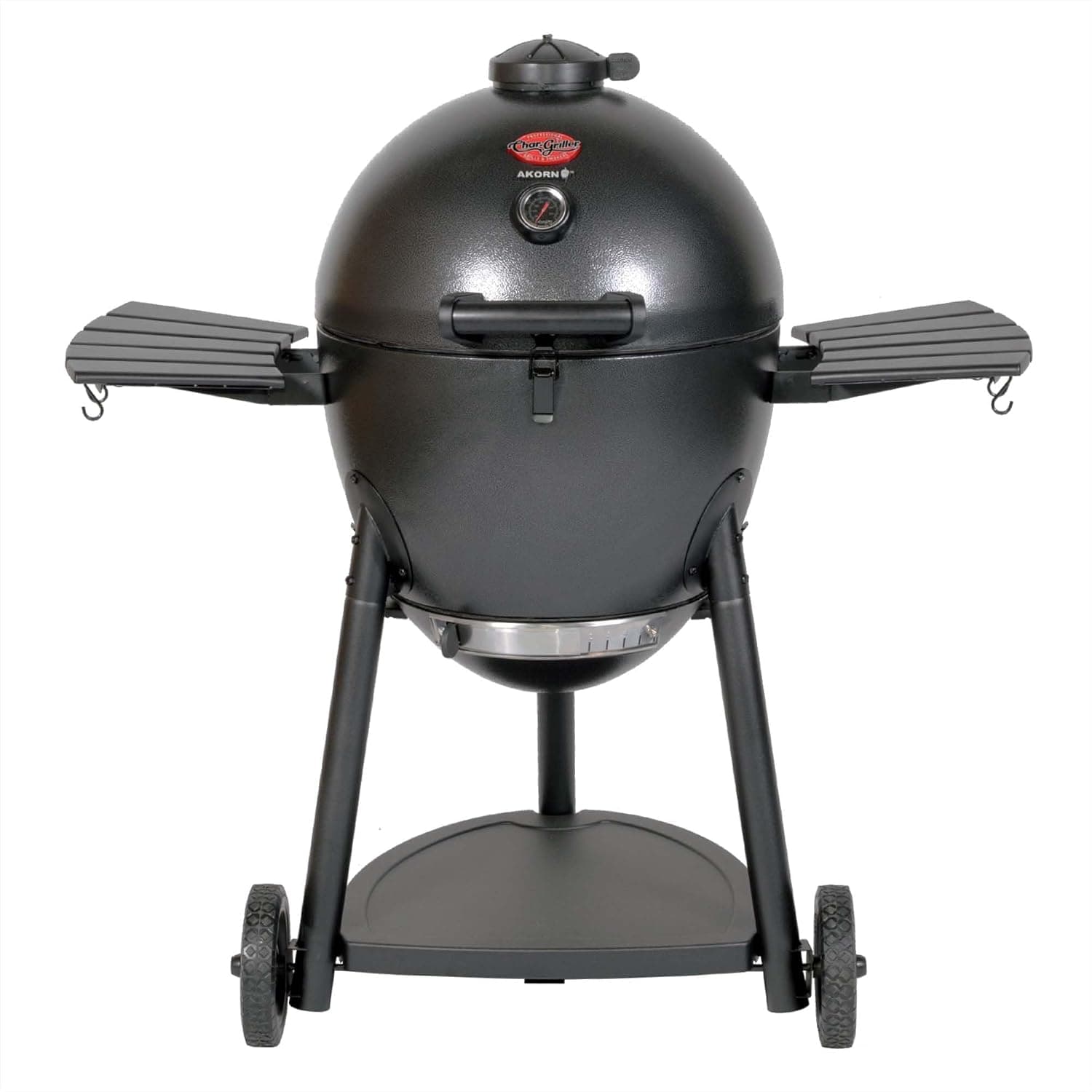 Char-Griller AKORN Kamado Charcoal Grill and Smoker, 445 Sq. In., Graphite (E16620)