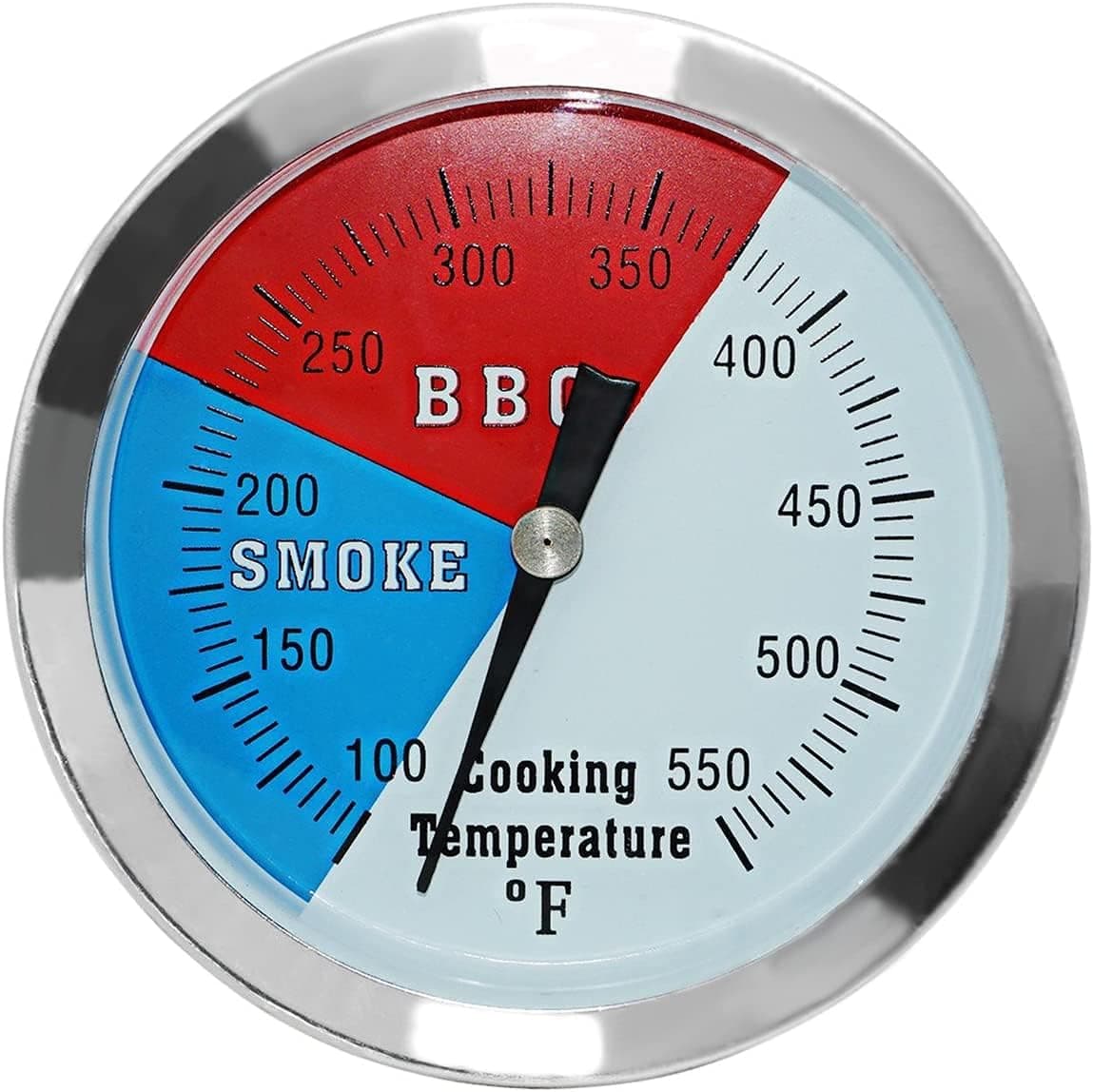 DOZYANT 3 1/8 inch Charcoal Grill Temperature Gauge for Oklahoma Joe's Smokers