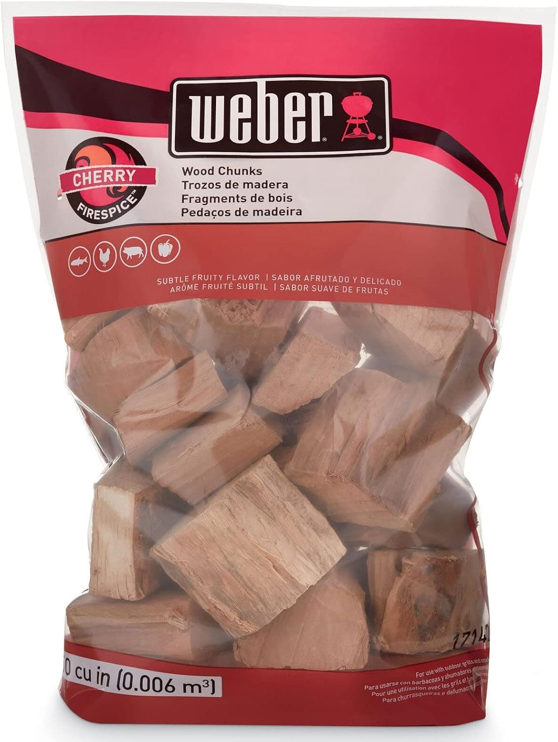 Weber Cherry Wood Chunks 4 lb
