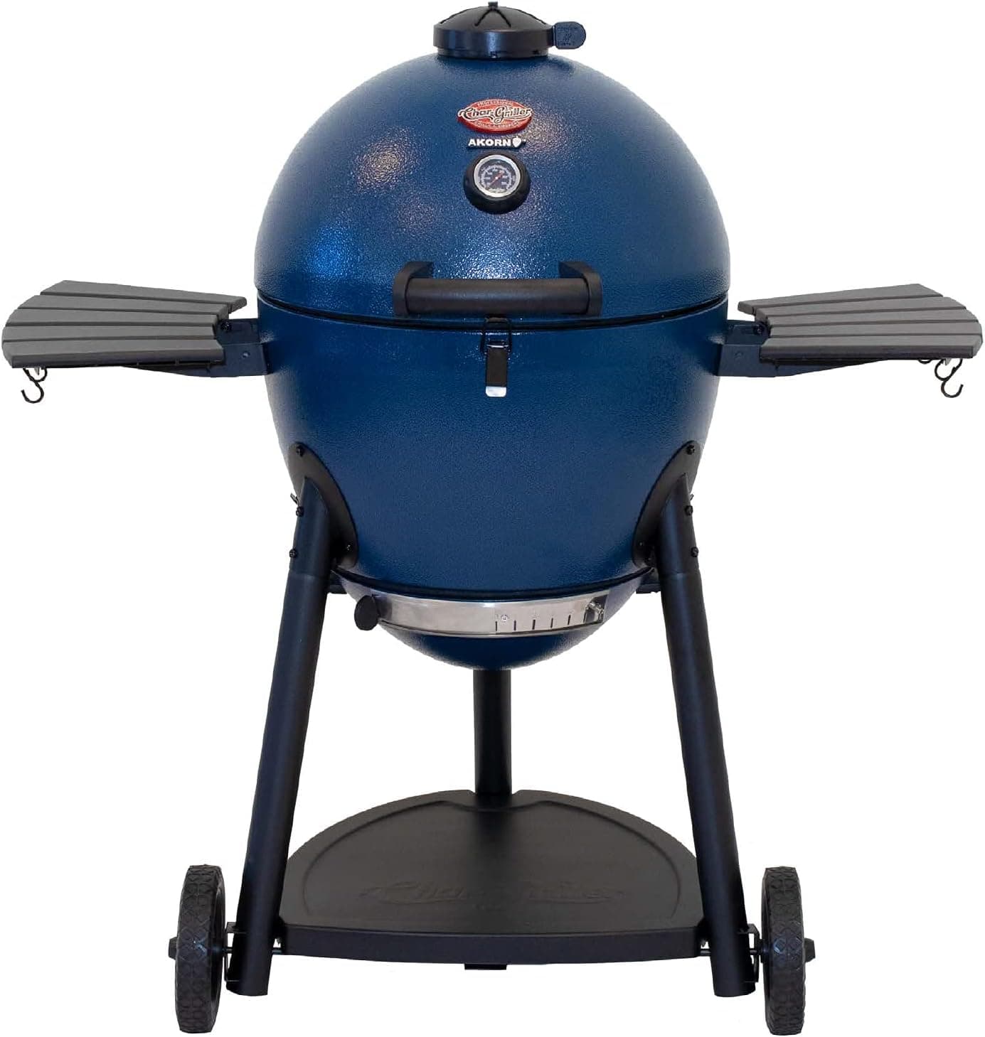 Char-Griller AKORN Kamado Charcoal Grill and Smoker, 445 Sq. In., Sapphire (E56720)