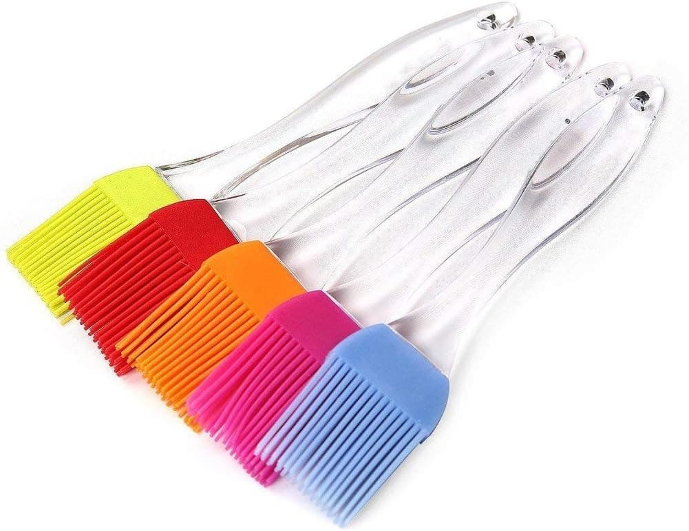 Uniwit 5 PCS Silicone Basting Pastry & BBQ Brush Set