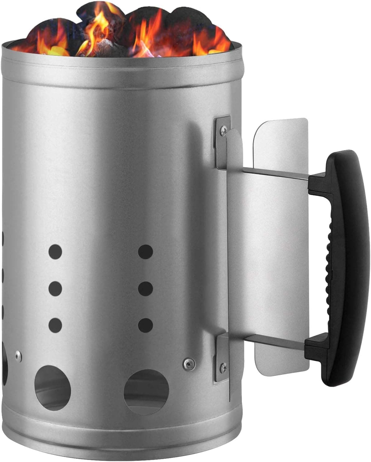 Charcoal Chimney Starter BBQ Grill Lighter Barbecue Fire Starter