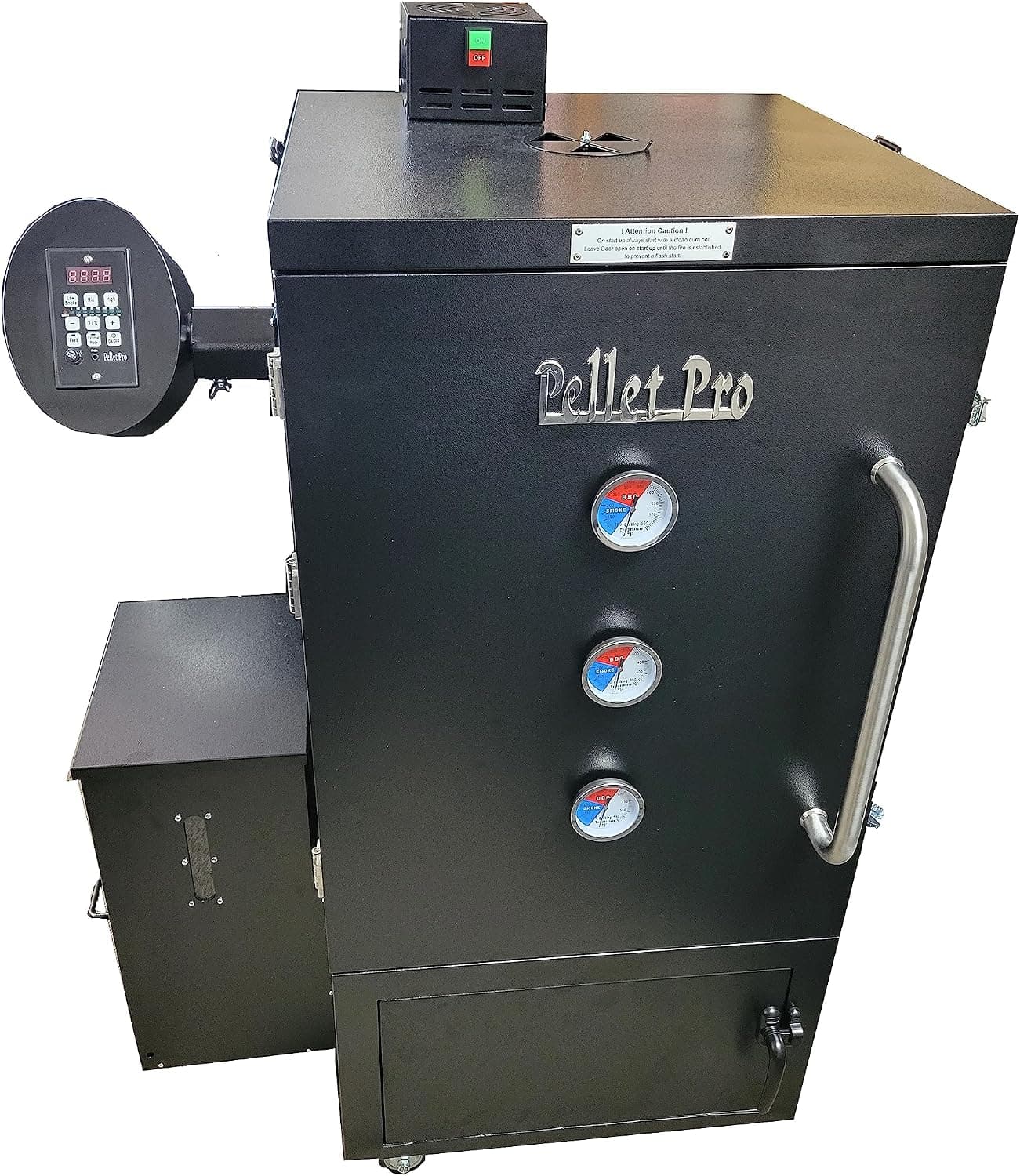Pellet Pro 2300 Vertical Pellet Smoker Double Wall Cabinet with Convection Fan