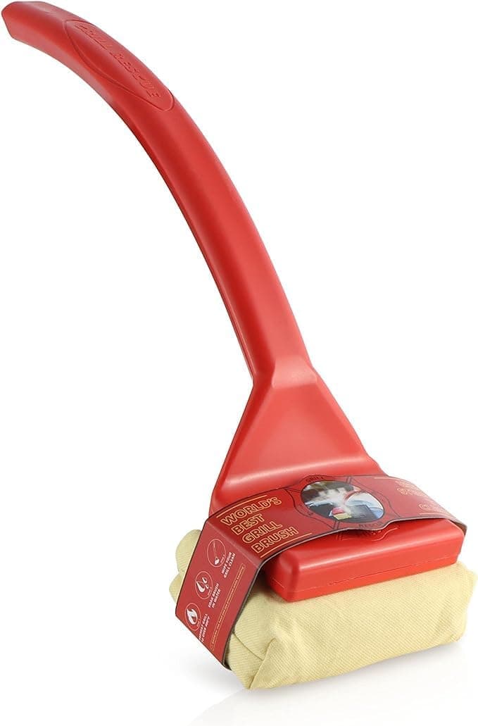 Grill Rescue BBQ Replaceable Scraper Cleaning Head Bristle Free