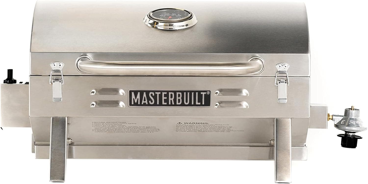 Masterbuilt Portable Propane Gas Grill Folding Legs 288 Sq In MB20030819