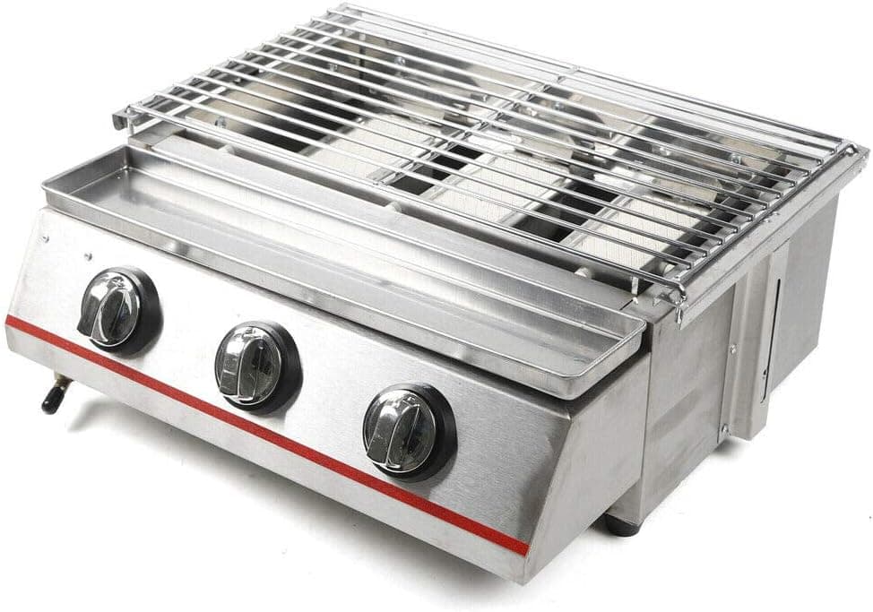 Propane Infrared Steak Grill Portable Gas Grill Vertical Cooking Single Burner