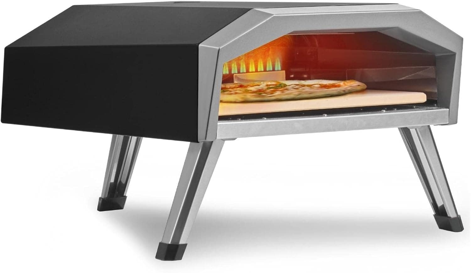 VEVOR Outdoor Propane Gas Pizza Oven 13 inch, Portable with Carry Bag