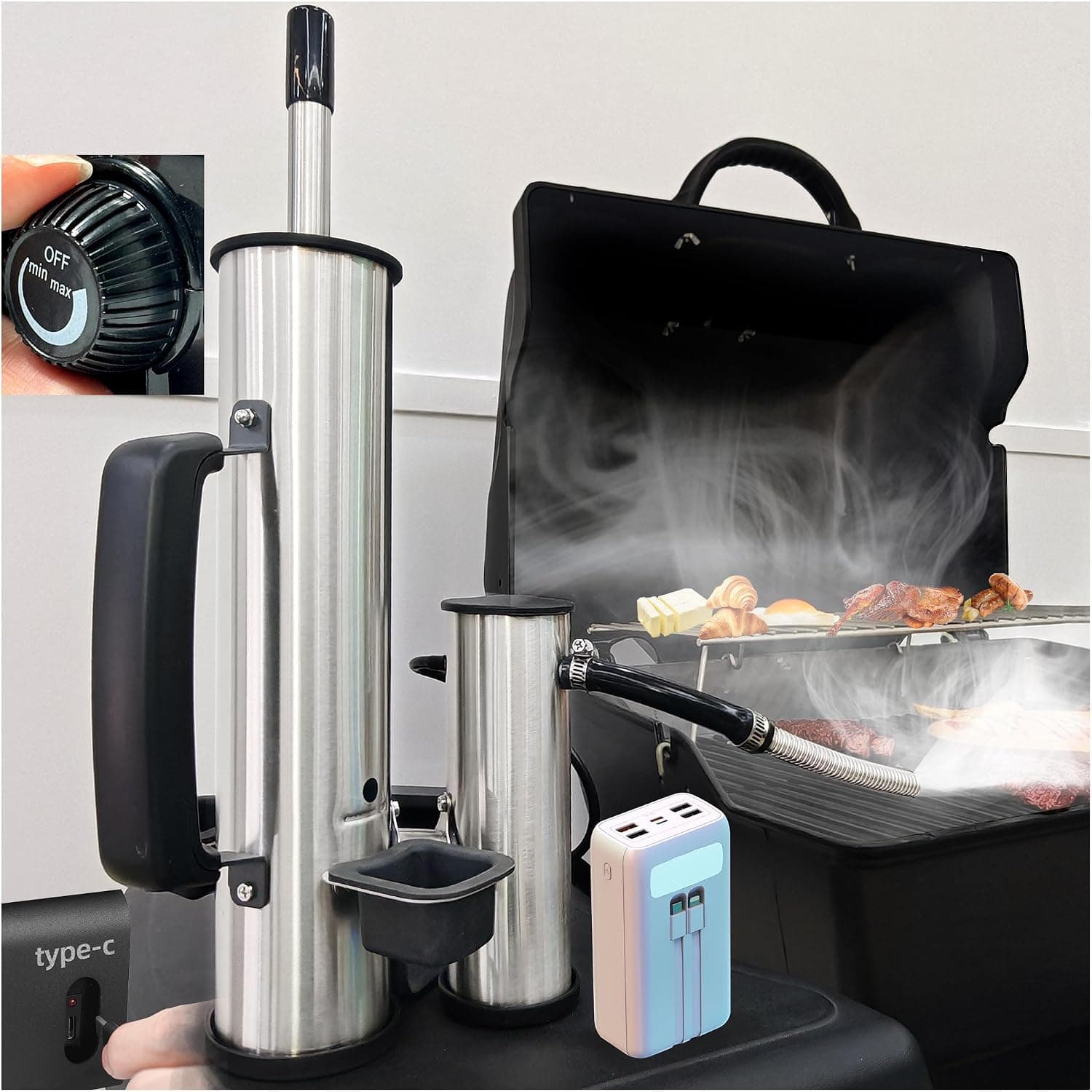 Advanced Smoke Tube for Pellet Smoker, Cold Smoker Generator