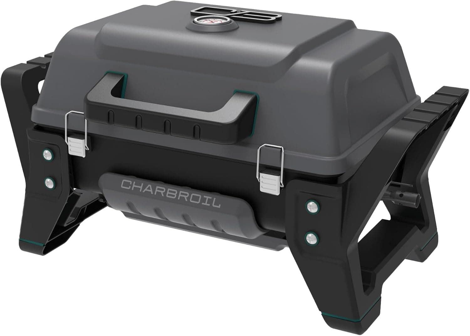 Char-Broil Grill2Go X200 Portable Gas Grill, Dark Grey