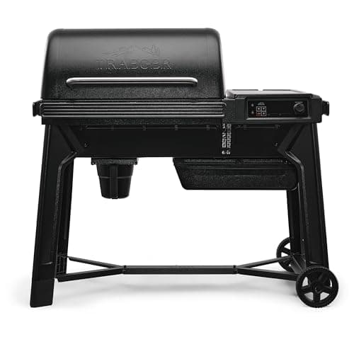 Traeger Woodridge Wood Pellet Grill & Smoker, 860 Sq In, WiFi | 500°F max temp, 6-in-1 versatility - grill, smoke, bake, roast, braise & BBQ with WiFIRE app control