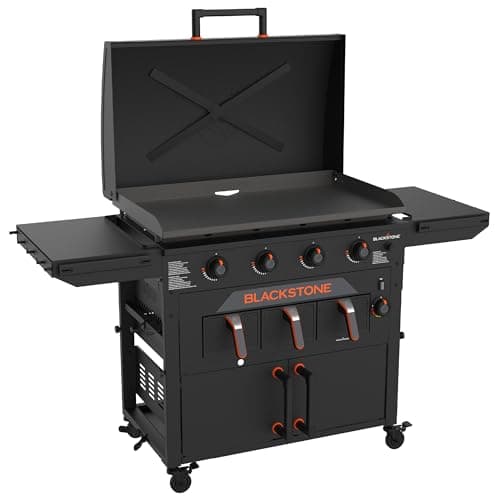 Blackstone® 2439 Original 36" Omnivore Griddle with Airfryer Combo | Blackstone® 2439 BAR System, Integrated Hood, 4 Quart Airfryer